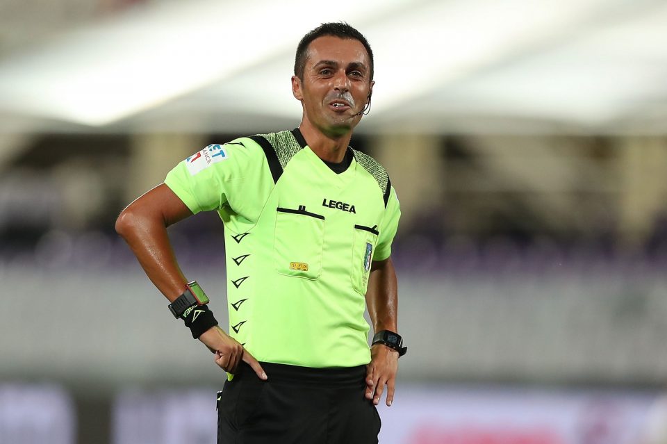 Italian Media Highlight Referee Marco Di Bello’s History In Charge Of Clashes Between Inter & Roma