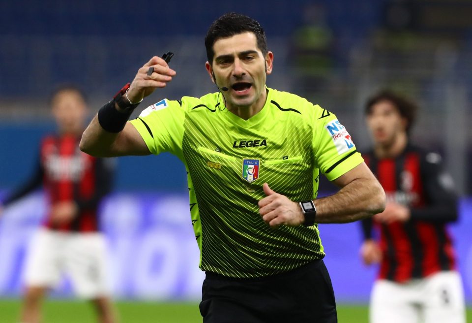Inter Are Concerned About Neapolitan Referee Fabio Maresca Taking Charge Of Spezia-Inter, Italian Media Report