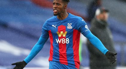 Inter Were Recently Offered Chance To Sign Crystal Palace Star Wilfried Zaha, Italian Media Claim