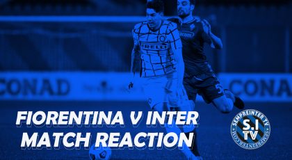 Watch – Reaction | Fiorentina 0 – 2 Inter | Barella Wondergoal Sends Nerazzurri Top Of The Serie A
