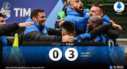 Video – Highlights AC Milan 0 – 3 Inter: The Romelu Lukaku & Lautaro Martinez Show