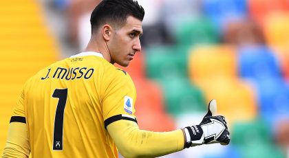 Roma ‘Accelerating’ To Sign Inter Target Juan Musso From Udinese, Italian Media Reveal
