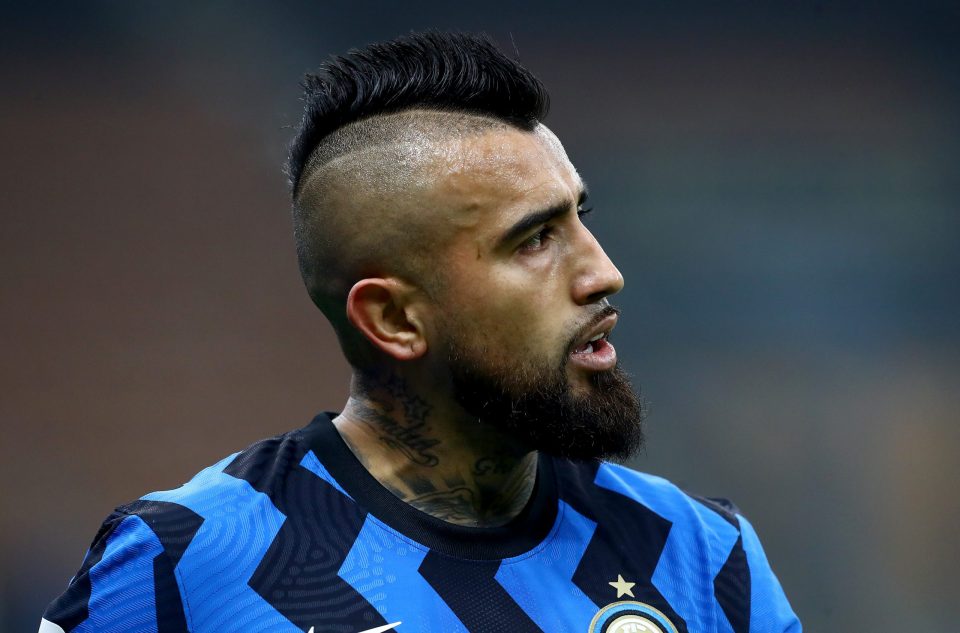Photo – Inter Midfielder Arturo Vidal After Real Madrid: “Jeers From Opposition Fans Show Me I’m Defending These Colours Well”