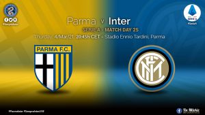 Official – Starting Lineups Parma Vs Inter: Achraf Hakimi & Alexis Sanchez Start
