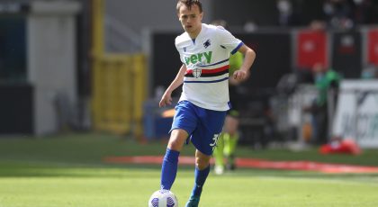 Inter Scouts Watched Sampdoria’s €18M Rated Midfielder Mikkel Damsgaard On Sunday, Italian Media Reveal