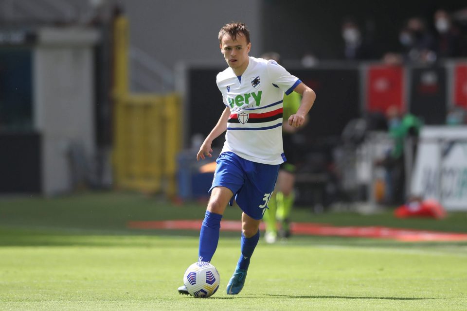 Inter Scouts Watched Sampdoria’s €18M Rated Midfielder Mikkel Damsgaard On Sunday, Italian Media Reveal