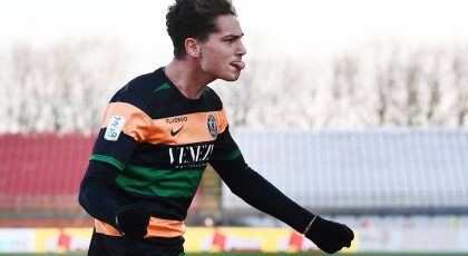 Photo – Inter’s Sebastiano Esposito Celebrates Free-Kick Goal For Venezia: “If You Want Something, Go & Get It!”