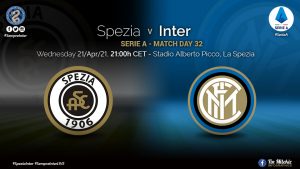 Official – Starting Lineups Spezia Vs Inter: Ivan Perisic Back From Start