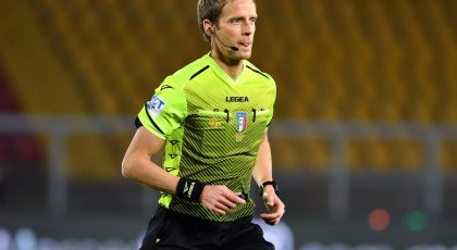 Official – Daniele Chiffi To Referee Inter’s Next Serie A Match Against Roma