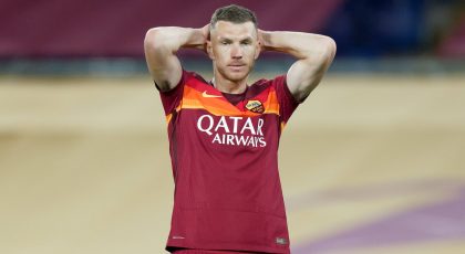 Inter & Juventus Interested In Roma Striker Edin Dzeko, Italian Broadcaster Claims