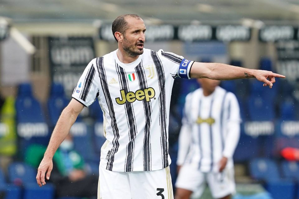 Juventus Defender Giorgio Chiellini: “There Is Bitterness In Me Over Inter’s Scudetto”