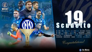 Official – Inter Have Won The Serie A & Are Champions Of Italy For The 19th Time