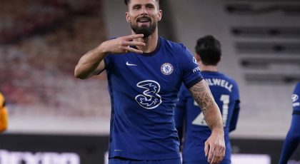 Inter Linked Olivier Giroud Wants Two-Year Contract After Leaving Chelsea, Italian Media Reveal