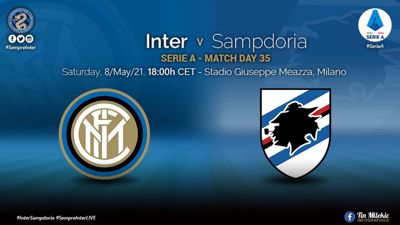 Inter milan vs sampdoria