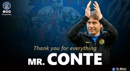 Official – Inter & Antonio Conte Part Ways Via Mutual Termination Of Contract