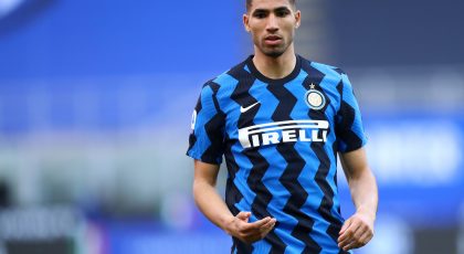 Inter To Set New Record For Transfer Fees Received When Selling Achraf Hakimi To PSG For €70M, Italian Media Highlights