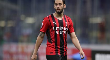 Hakan Calhanoglu’s Father Confirms To Turkish Journalist That Son Set To Leave AC Milan To Join Inter On Free Transfer