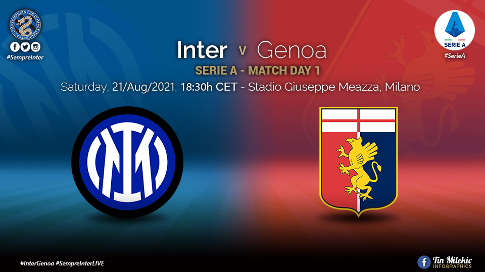 Preview - Inter Vs Genoa: The Defence Of The Serie A Title ...