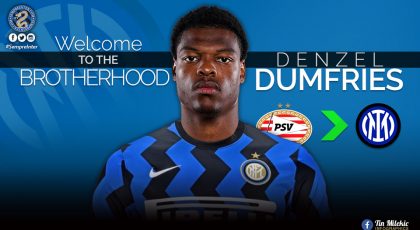 Official – Inter Complete Signing Of Denzel Dumfries From PSV Eindhoven