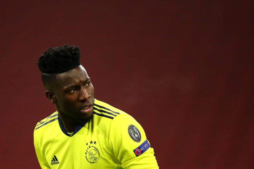 Inter Have Secured Ajax Goalkeeper Andre Onana To Sign For Next Summer, Italian Media Report