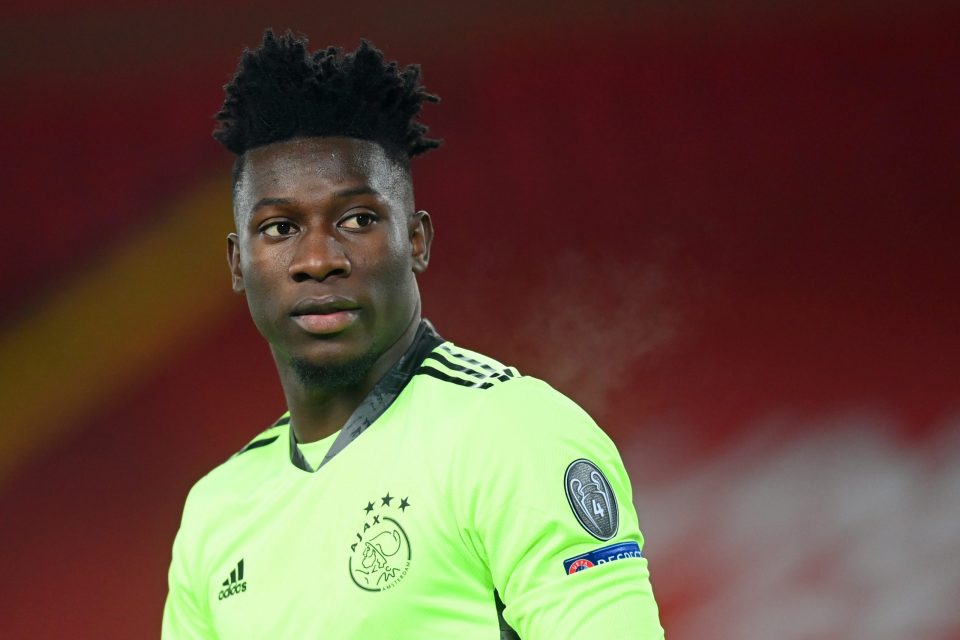 Inter To Announce Free Transfer Signing Of Andre Onana From Ajax In February, Italian Media Report