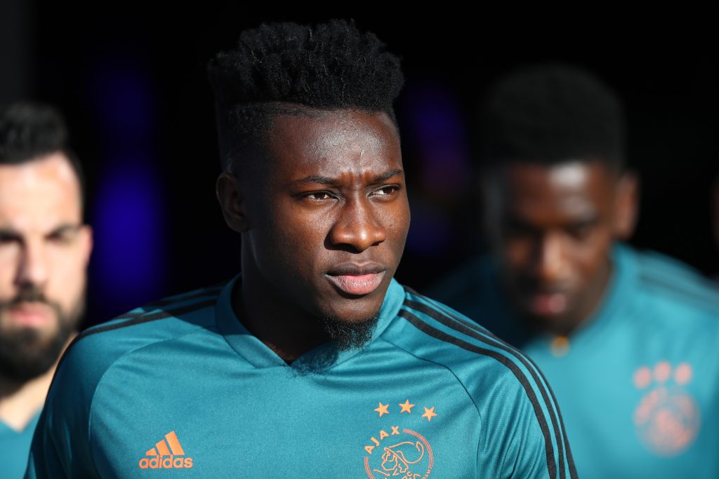 Ajax Goalkeeper Andre Onana’s Agent Expected In Milan Next Month To Discuss Inter Move, Italian Media Report