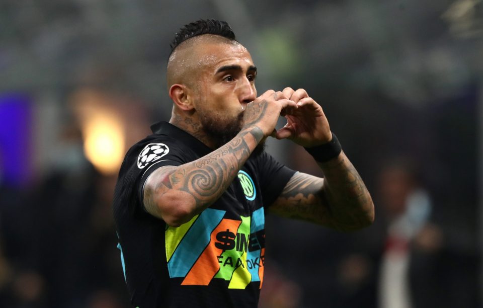 Arturo Vidal Is A Doubt For Inter-Roma After Theo Hernandez Challenge, Italian Media Report
