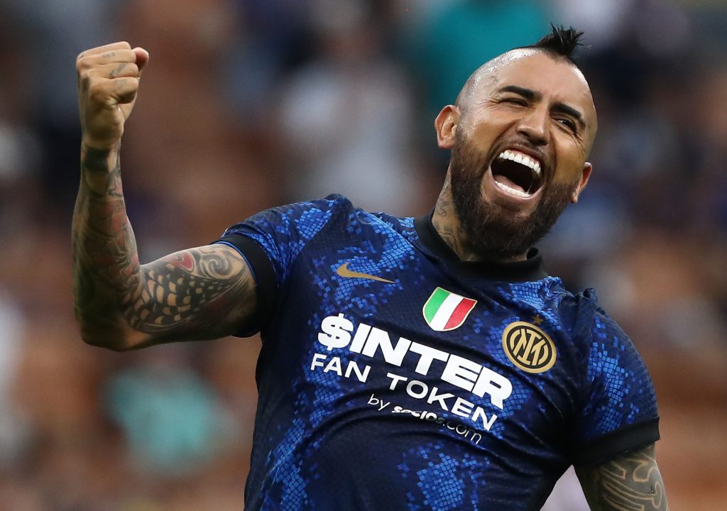 Photo – Inter Midfielder Arturo Vidal: “First Objective Of The Year Accomplished”