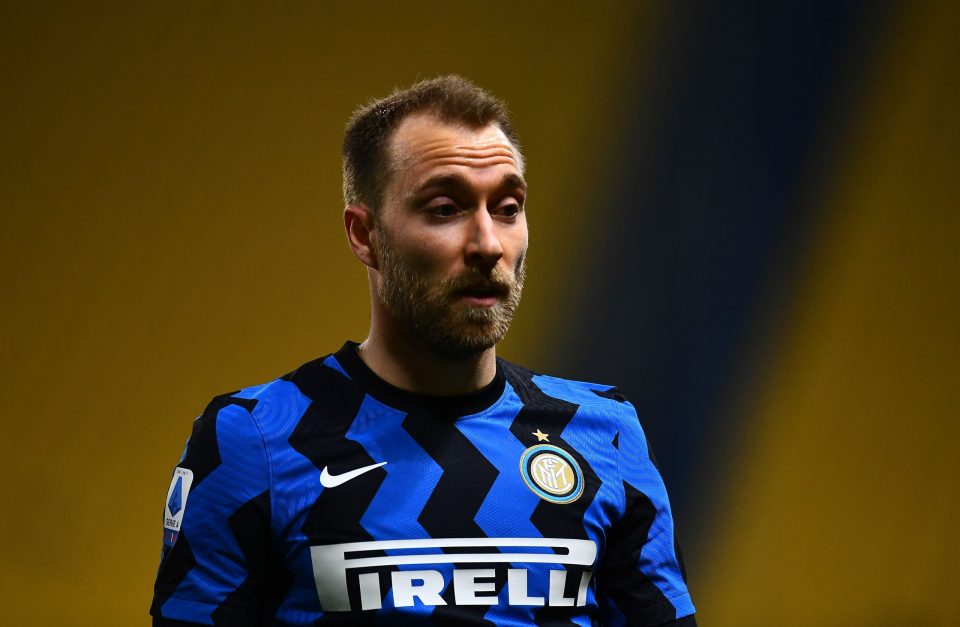 Ex-Inter Midfielder Christian Eriksen’s Agent: “4 Clubs Have Inquired About Him, He Hopes To Train In Milan”