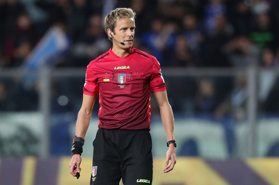 Official – Referee Daniele Chiffi To Be In Charge Of Inter’s Serie A Clash With Genoa