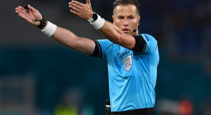 Inter Have Won Once & Lost Twice Under Referee For Sheriff Clash Danny Makkelie, Italian Media Report
