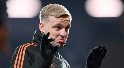 Inter Keeping An Eye On Midfielder Donny Van De Beek Who Could Leave Man United In January, Spanish Media Report