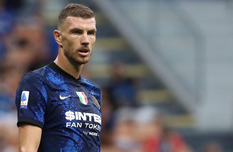 Inter Striker Edin Dzeko Cleared By Medical Staff To Be In Squad For Lazio Clash, Italian Broadcaster Reports