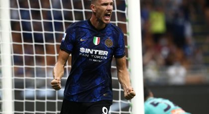 Inter Will Be Focusing On Edin Dzeko In Training Whilst Other Forwards Are Away Or Injured, Italian Media Report