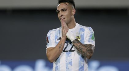Photo – Inter’s Lautaro Martinez Pays Tribute To Sergio Aguero After Retirement: “A Pleasure To Have Defended This Shirt Together”