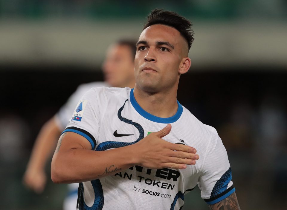 Photo – Lautaro Martinez Wins The Champions League Goal Of The Week For His Strike Against Liverpool