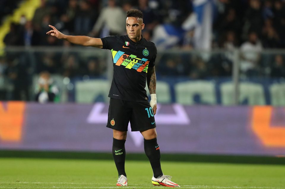 Inter Striker Lautaro Martinez Looking To End Goalscoring Drought Against Napoli, Italian Media Highlight