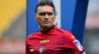 Simone Sozza Will Referee Inter-Roma With Massimiliano Irrati As The VAR Official, Italian Media Report