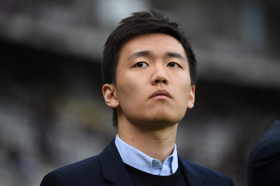 Inter President Steven Zhang Satisfied With Results So Far This Season, Italian Media Report