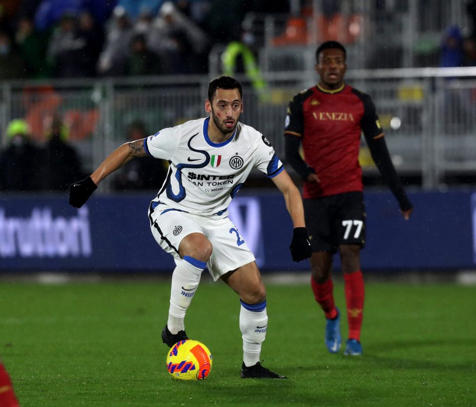 Inter Midfielder Hakan Calhanoglu At Halftime Against Venezia: “We Have To Score 2nd & 3rd Goal To Close Game Off”