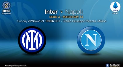 Preview – Inter Vs Napoli: Last Chance Saloon For Scudetto Aspirations
