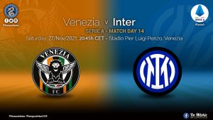 Official – Starting Lineups Venezia FC Vs Inter Milan: Edin Dzeko, Federico Dimarco & Ivan Perisic Start