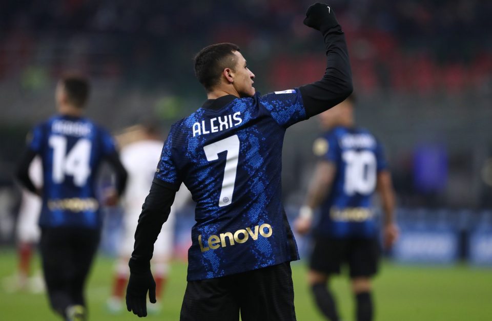Alexis Sanchez Could Start Ahead Of Either Lautaro Martinez Or Edin Dzeko Against Atalanta, Italian Broadcaster Reports