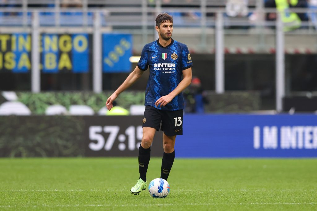 Photo – Inter Defender Andrea Ranocchia Training Ahead Of Serie A Clash With Roma