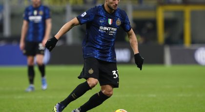 Inter Defender Danilo D’Ambrosio: “I Don’t Believe In Bad Luck, Two Dropped Points”