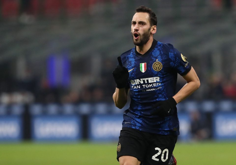Inter Midfielder Hakan Calhanoglu: “Clash With Juventus Like A Final For Us & We’ll Do Everything To Get Three Points”