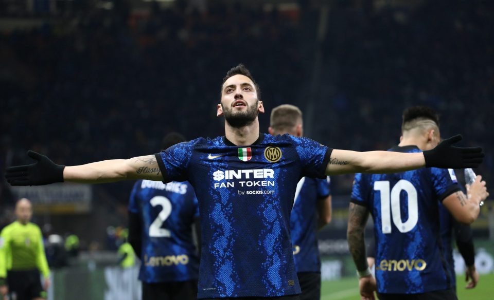 Inter’s Hakan Calhanoglu After Winning Turkish Player Of 2021 Award: “This Will Motivate Me More”