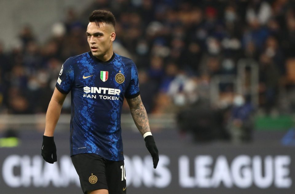 Inter Striker Lautaro Martinez Has Only Played Full 90 Minutes In Serie A Once During Goal Drought, Italian Media Highlight