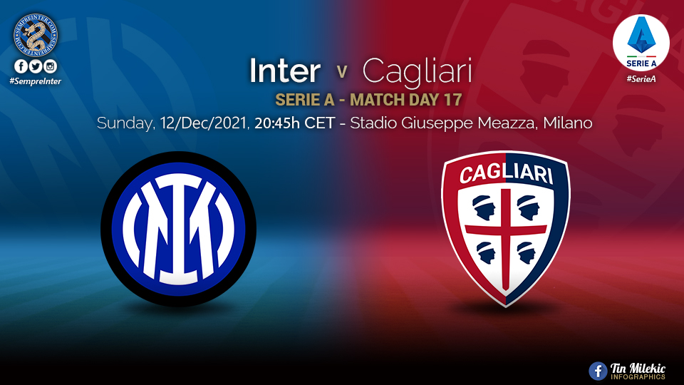 Official – Starting Lineups Inter Vs Cagliari: Alexis Sanchez & Denzel Dumfries Start
