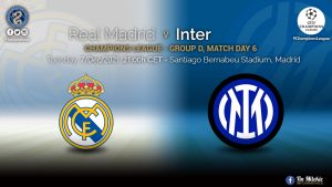 Official – Starting Lineups Real Madrid Vs Inter: Lautaro Martinez & Edin Dzeko Start
